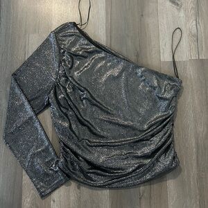 Anthropologie one shoulder top